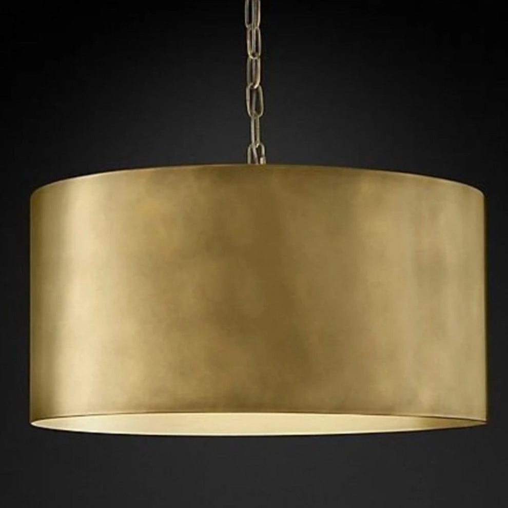 Drum Brass Light Fixture - Ref. 1805